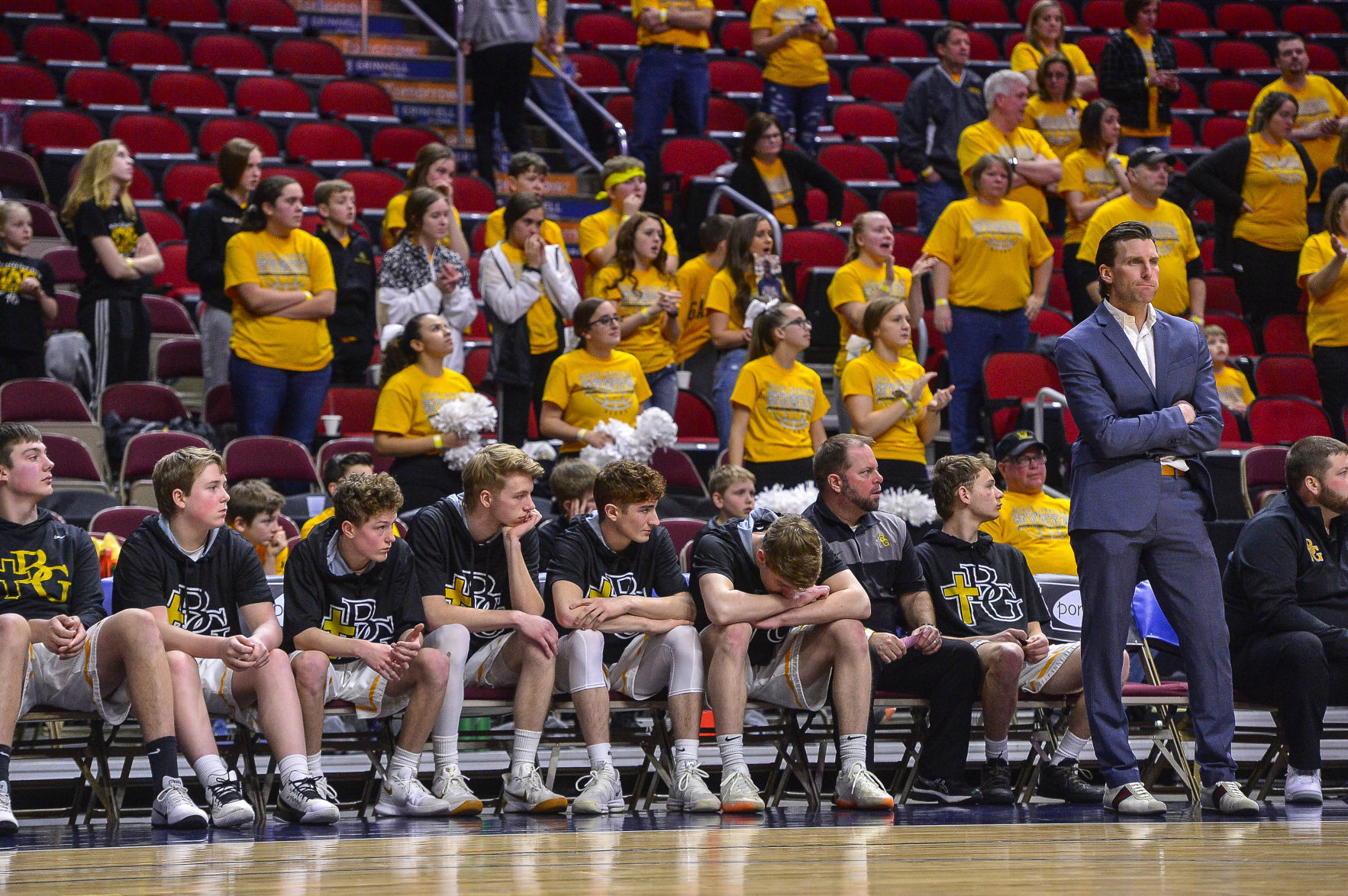 State Finals Bishop Garrigan 30